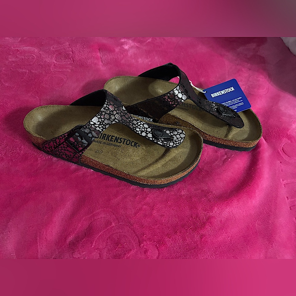 NWT Birkenstock Gizeh Birko- Flor